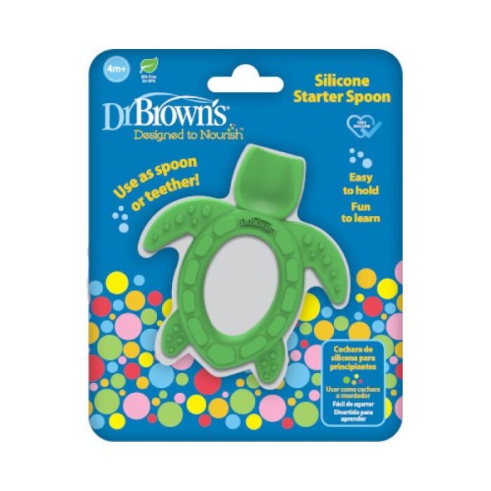 قاشق و دندانگیر لاکپشت دکتربراون DR BROWNS 013