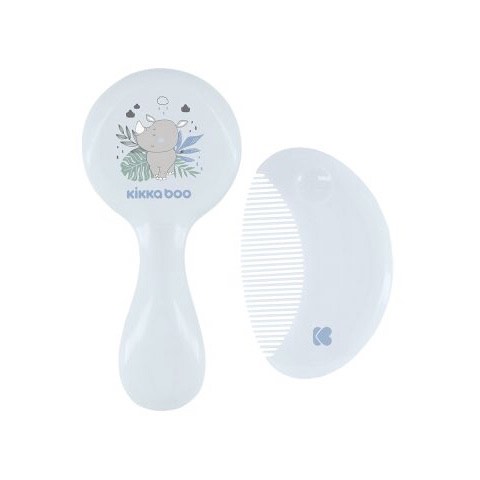 برس و شانه الیاف طبیعی کیکابو آبی
