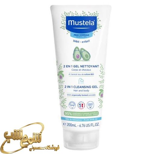 شامپو سر وبدن موستلا mustela